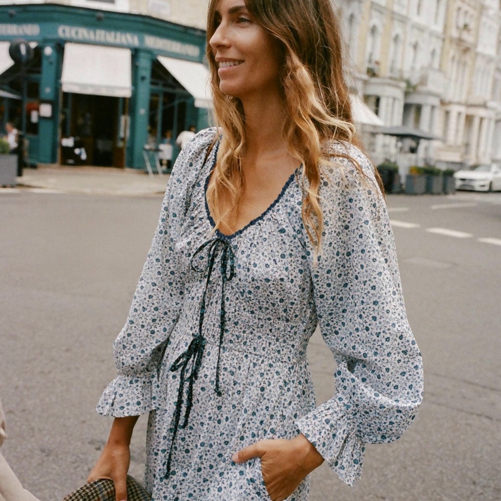 Christy Dawn Raquel dress in chrysanthemum vine